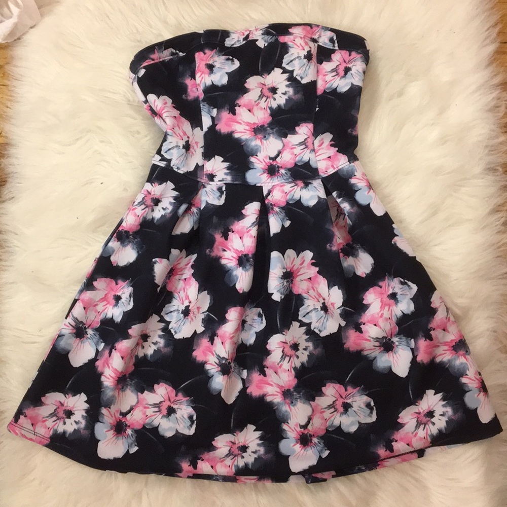 Abercrombie kids strapless dress
